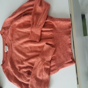 Orange sweater